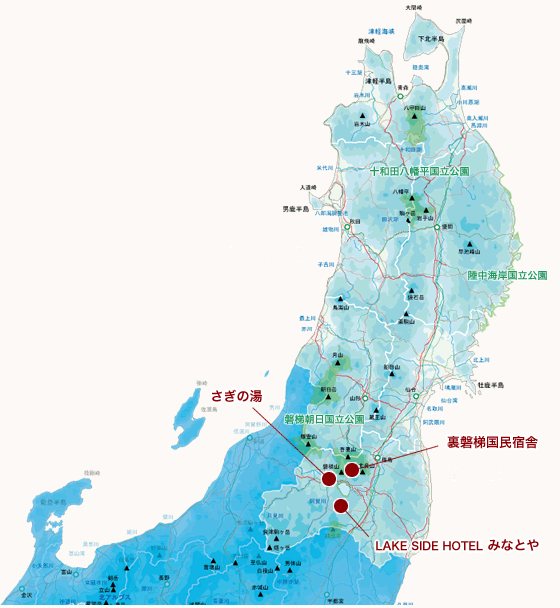 東北地図