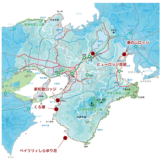 近畿地図